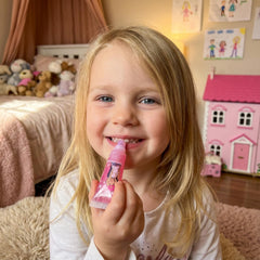Townley Girl Barbie makeup set displayed for party or sleepover.