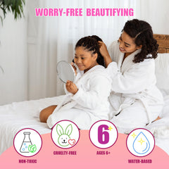 Townley Girl Barbie nail stickers for quick spa day accents