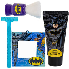 Townley Girl Batman bath-time scene with kit items arranged