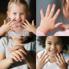 Townley Girl Disney Frozen 2 easy application dries quickly for little hands.