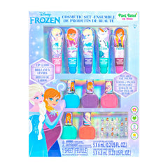 Townley Girl Disney Frozen 2 makeup set lip gloss adds playful color for pretend spa time.