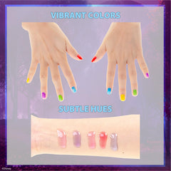 Townley Girl Disney Frozen 2 nail polish colors are washable for quick cleanup.