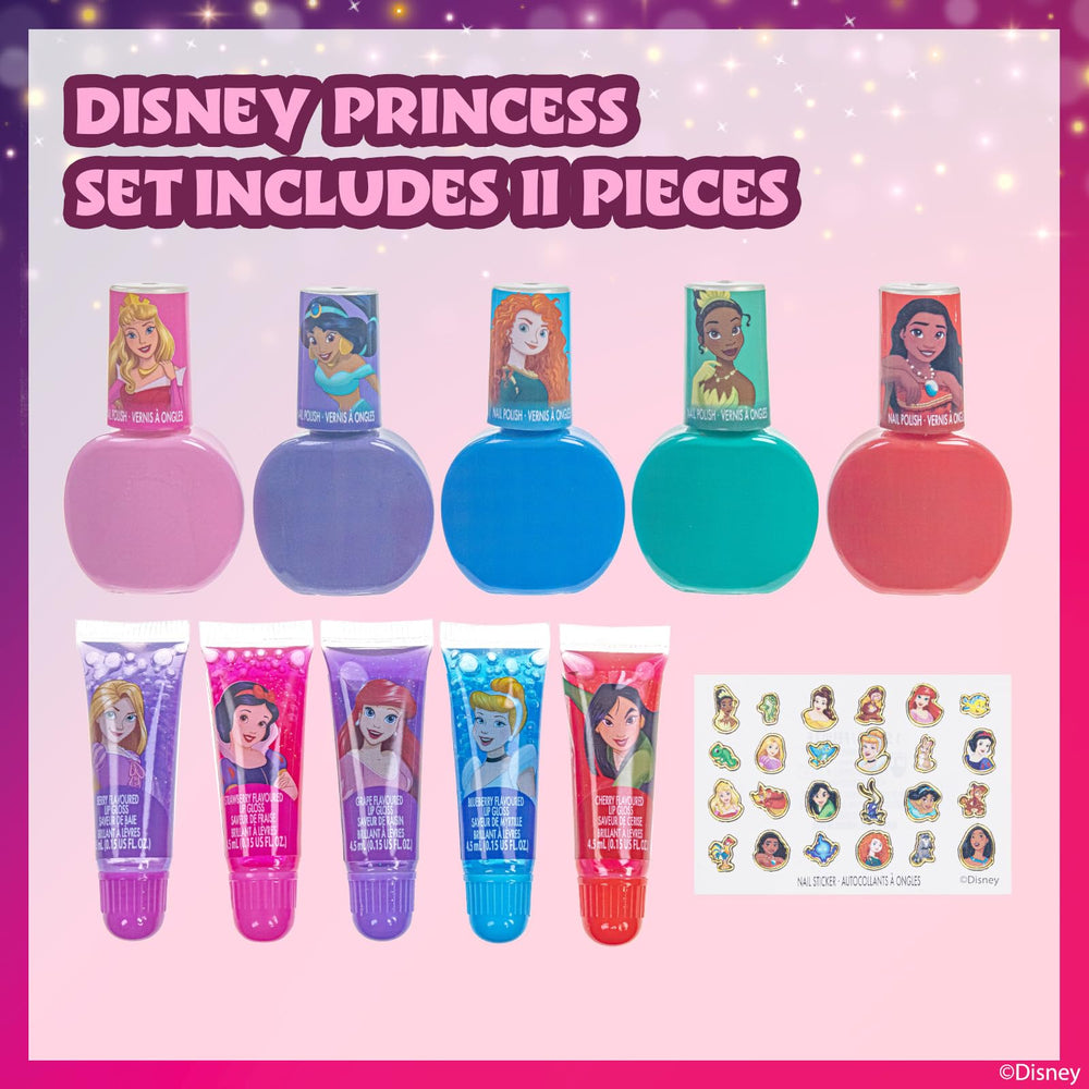 Townley Girl Disney Princess peel-off polish for quick cleanup after playtime