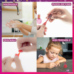 Townley Girl Disney Princess gloss flavors like cherry and bubble gum for imaginative play