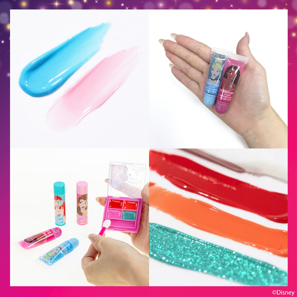 Townley Girl princess play date with friends using safe makeup products