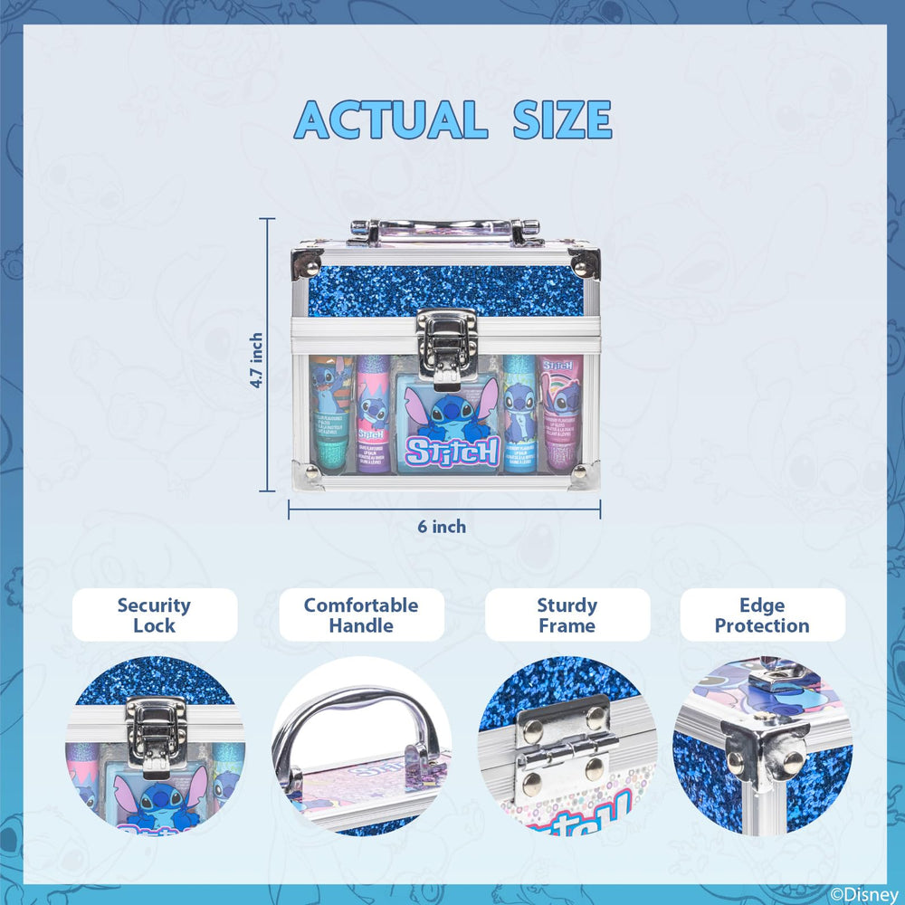 Townley Girl Disney Stitch lip balm included for gentle care