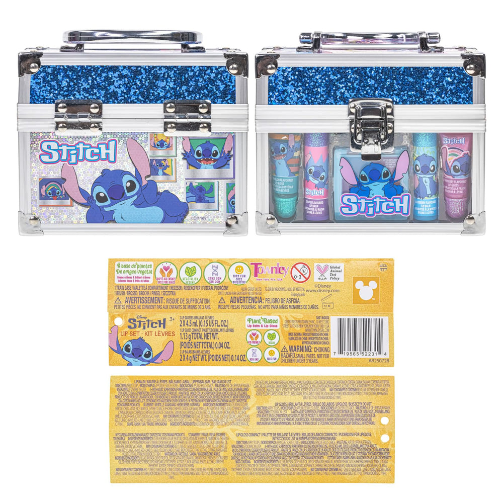 Townley Girl Disney Stitch train case as a playful party gift