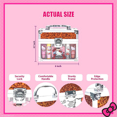Townley Girl Hello Kitty lip gloss compact ready for on-the-go use