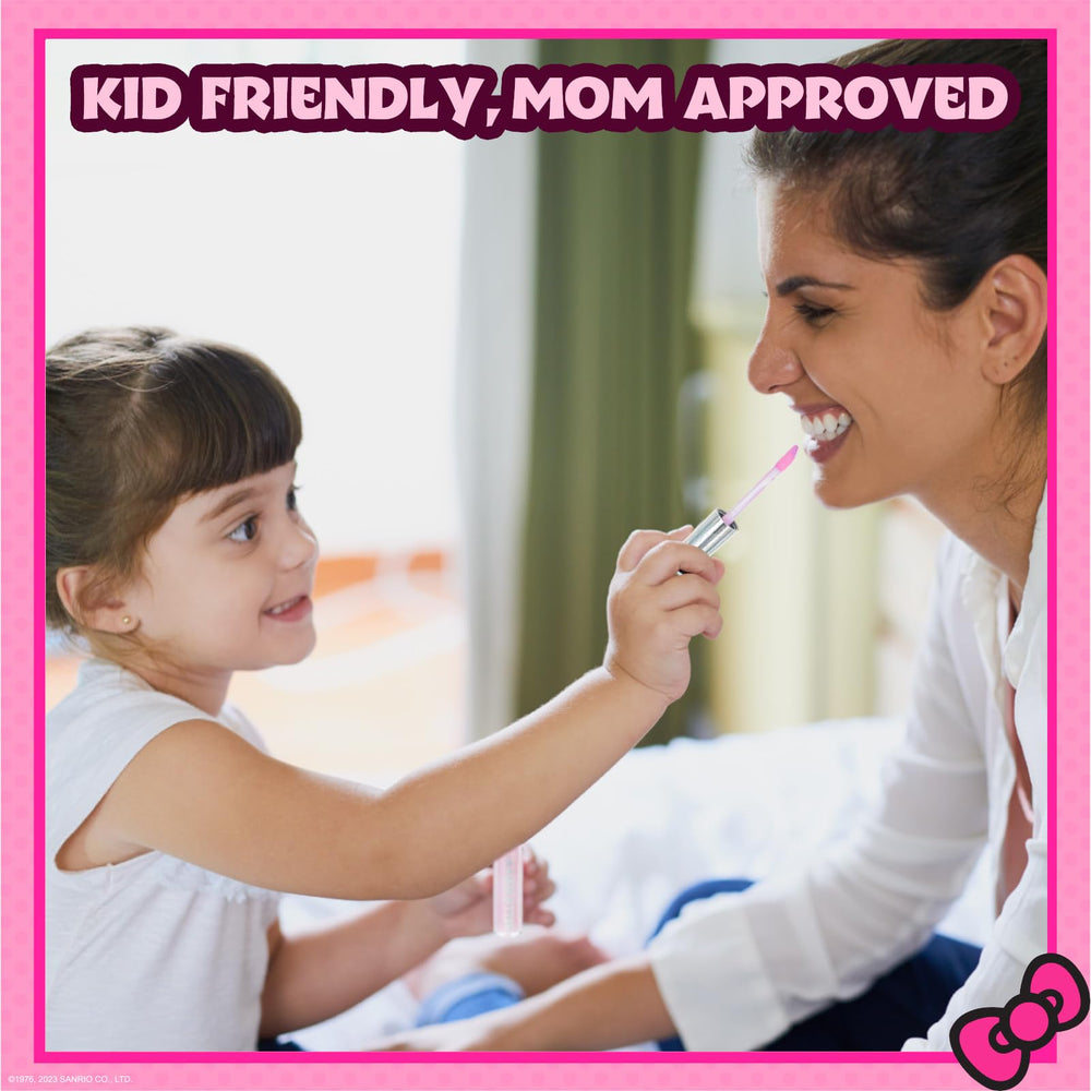 Townley Girl Hello Kitty makeup kit packaging showcases beloved characters for imaginative pretend play.