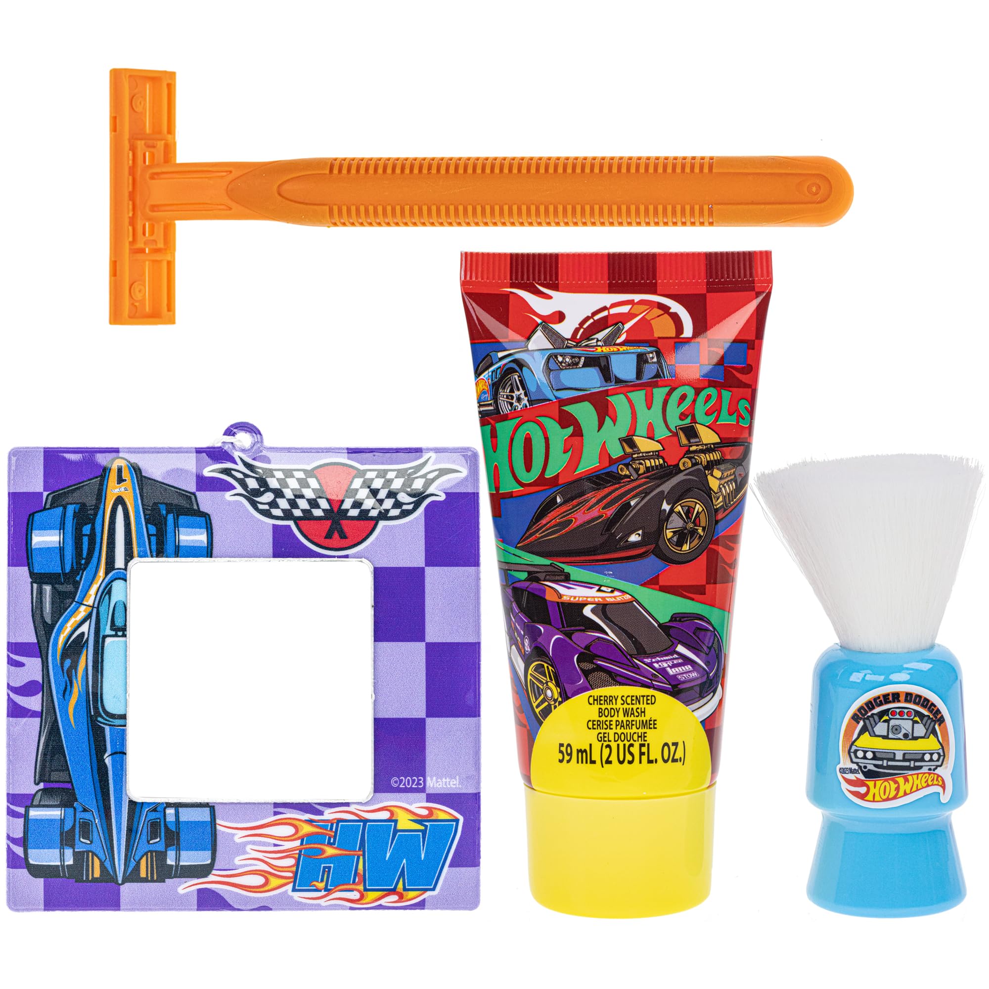 Child enjoys bath time with Townley Girl shaving kit.