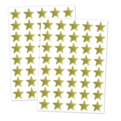 TownStix gold foil star stickers 0.6-inch pack shine for celebrations and rewards.