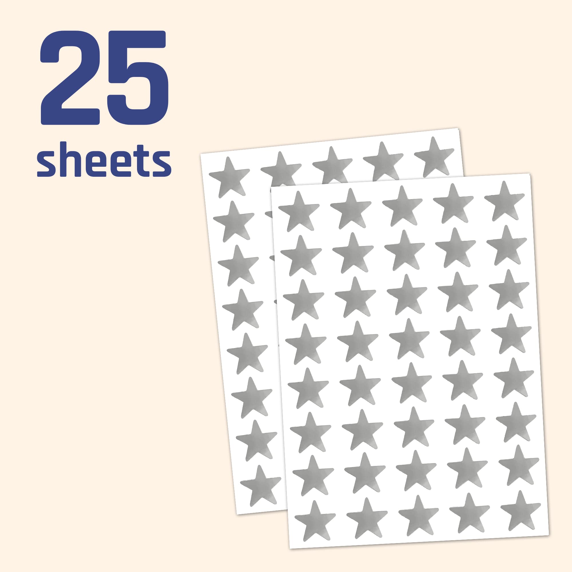 TownStix 0.6-inch diameter sticker close-up with metallic shine for crafts