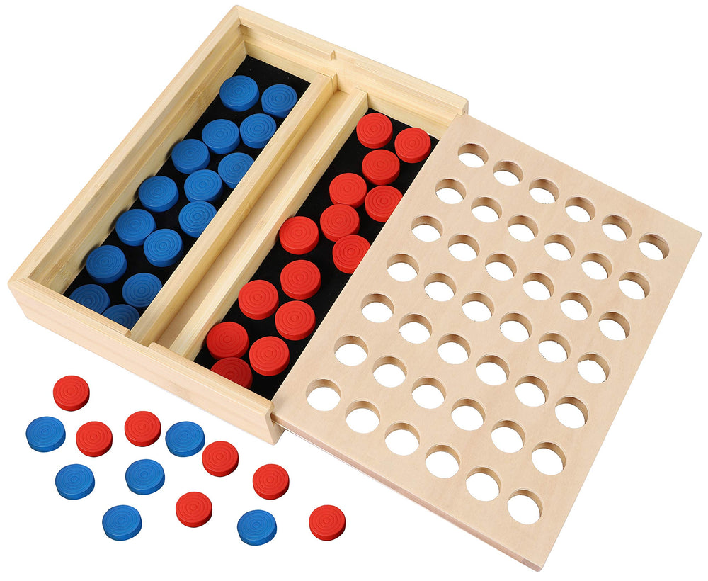 TOWO frame with velvet finish shows a classic wooden design for family games