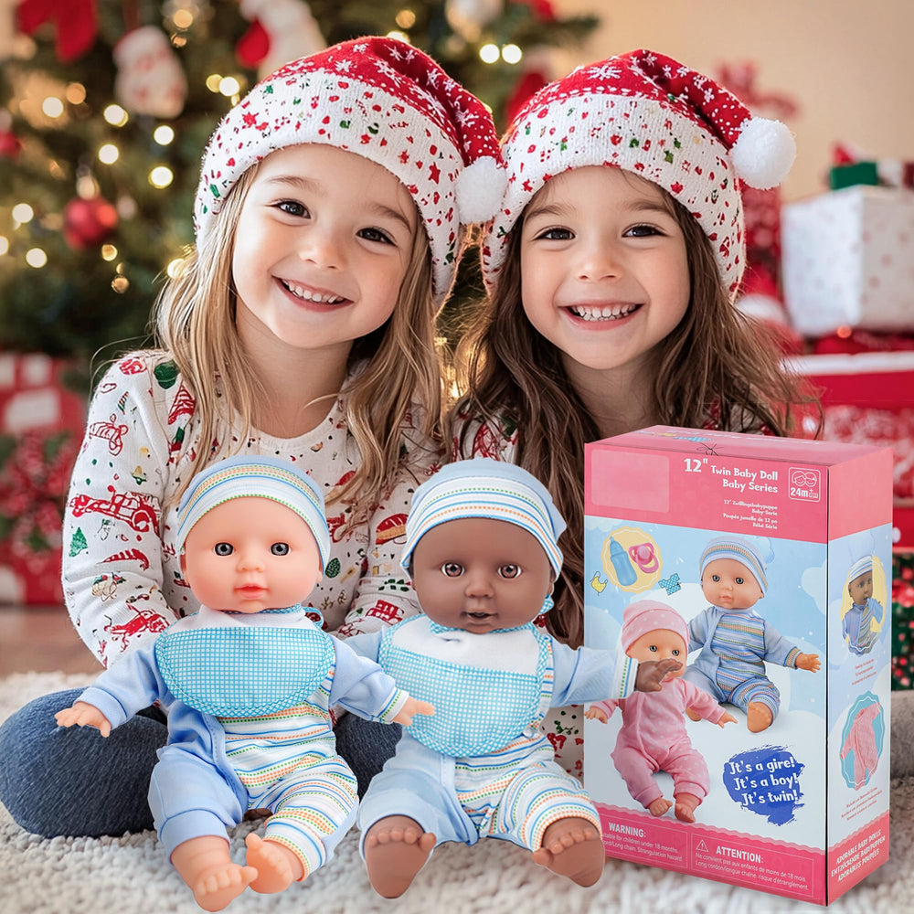 Toy Choi's twin dolls set invites interactive, on-the-go imaginative play