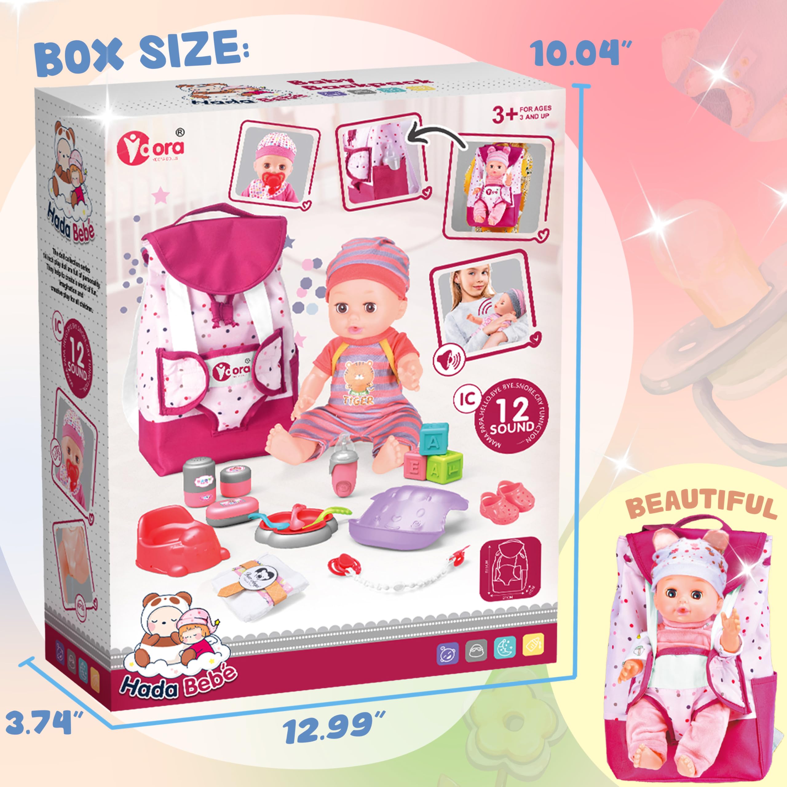 Toy Choi's 14-inch care playset fosters caregiver confidence during pretend play
