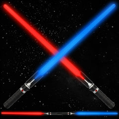 TOY Life 2-in-1 light up saber front view shows dual-color LEDs for action-packed play.