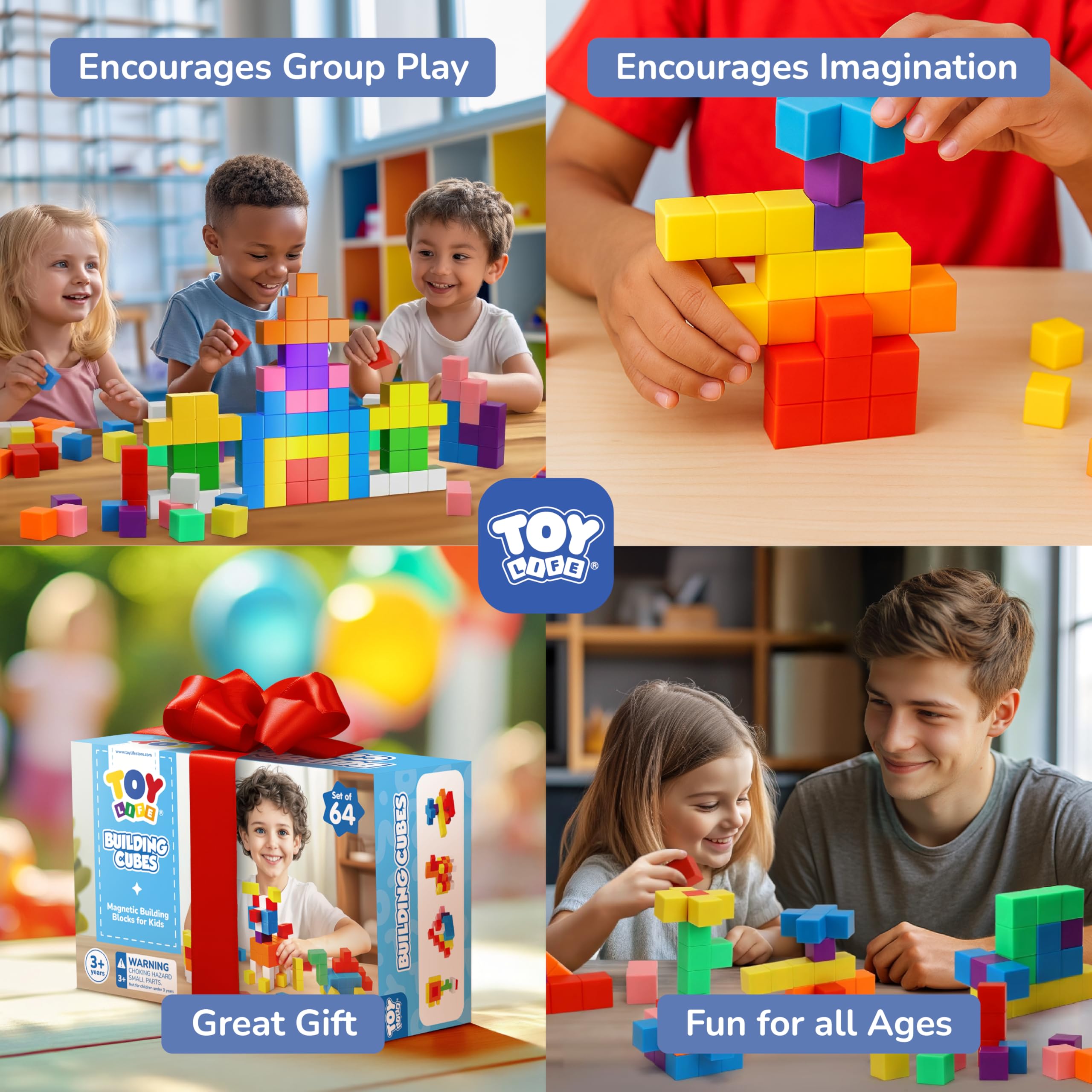 TOY Life included idea book sparks creativity during guided or independent play