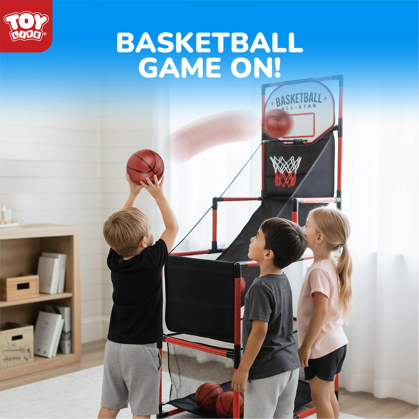 TOY Life adjustable pillar supports growing players with versatile height settings.