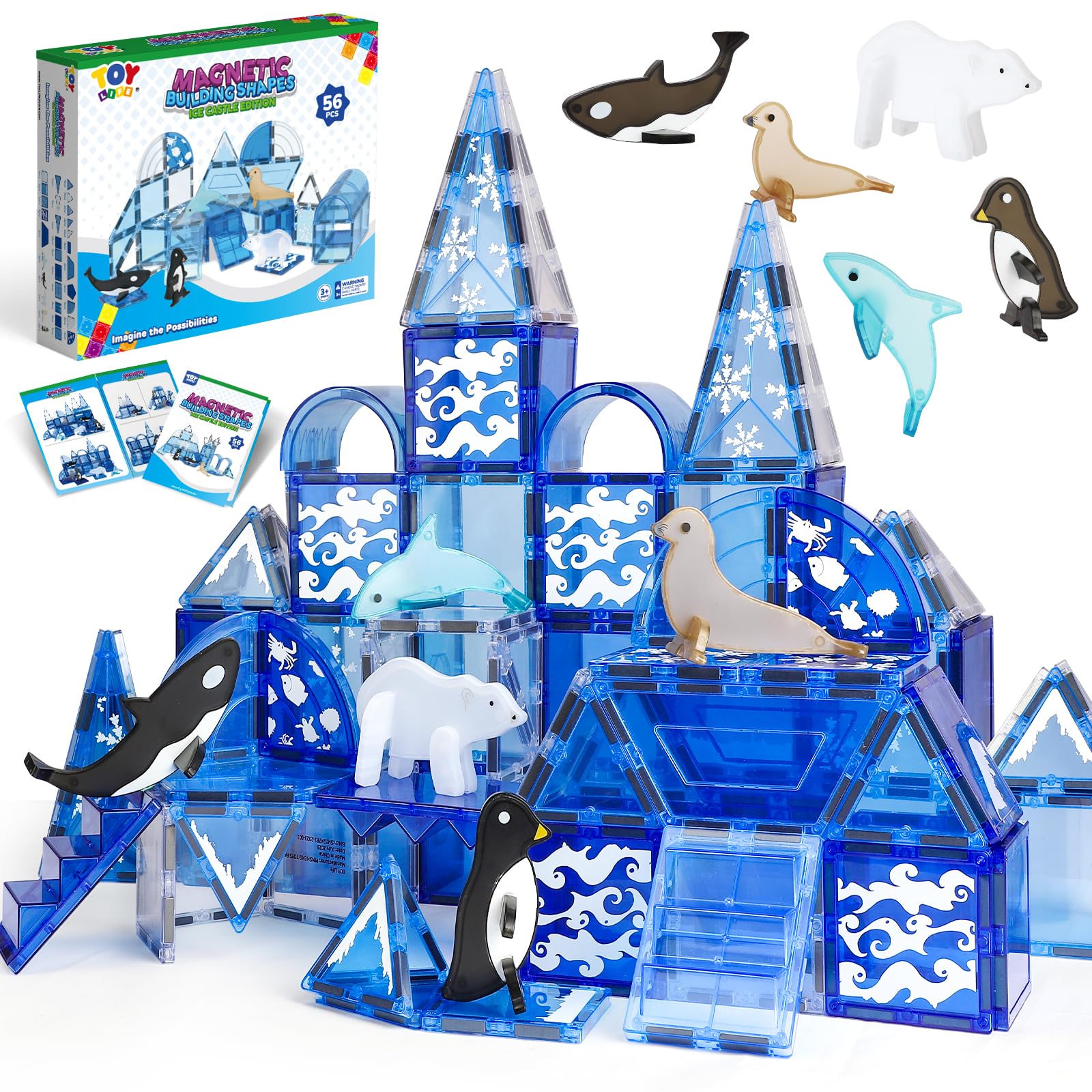 TOY Life Arctic penguin scene magnets spark imaginative play and fine motor practice.