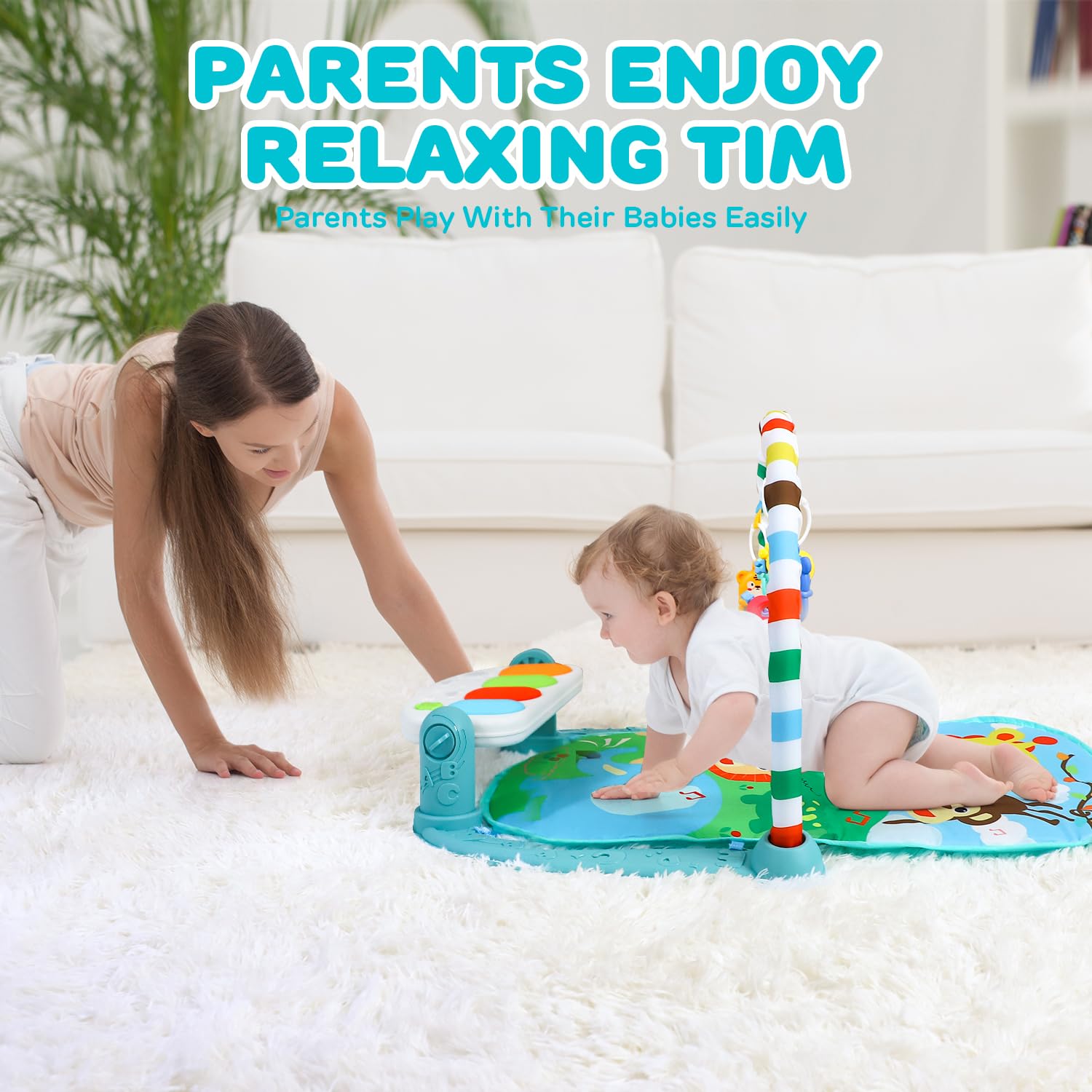 TOY Life vibrant toy set stimulates exploration with varied textures
