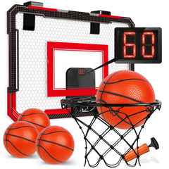 TOY Life basketball hoop door-mount enables quick room installation for play.