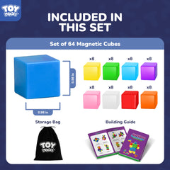 TOY Life magnets enable versatile shapes, vehicles, and structures