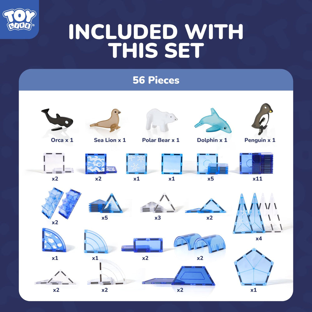 TOY Life creative ice world tiles enable imaginative adventures and storytelling.