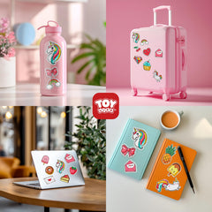 TOY Life ice cream diamond sticker brightens journals and crafts.