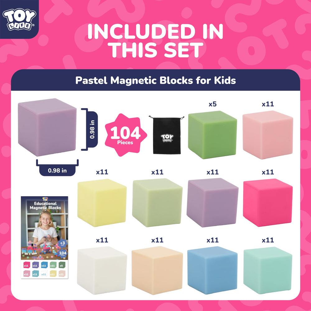 TOY Life educational magnetic blocks boost spatial reasoning through hands-on building