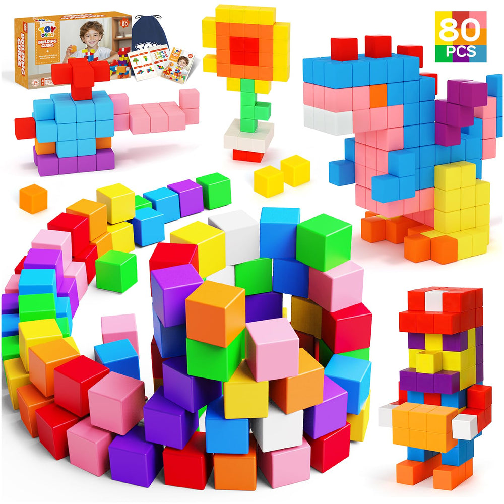 TOY Life gift-ready magnetic blocks set for birthdays or holidays.
