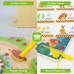 TOY Life letters sequencing and phonics focus, promoting early reading skills during play.
