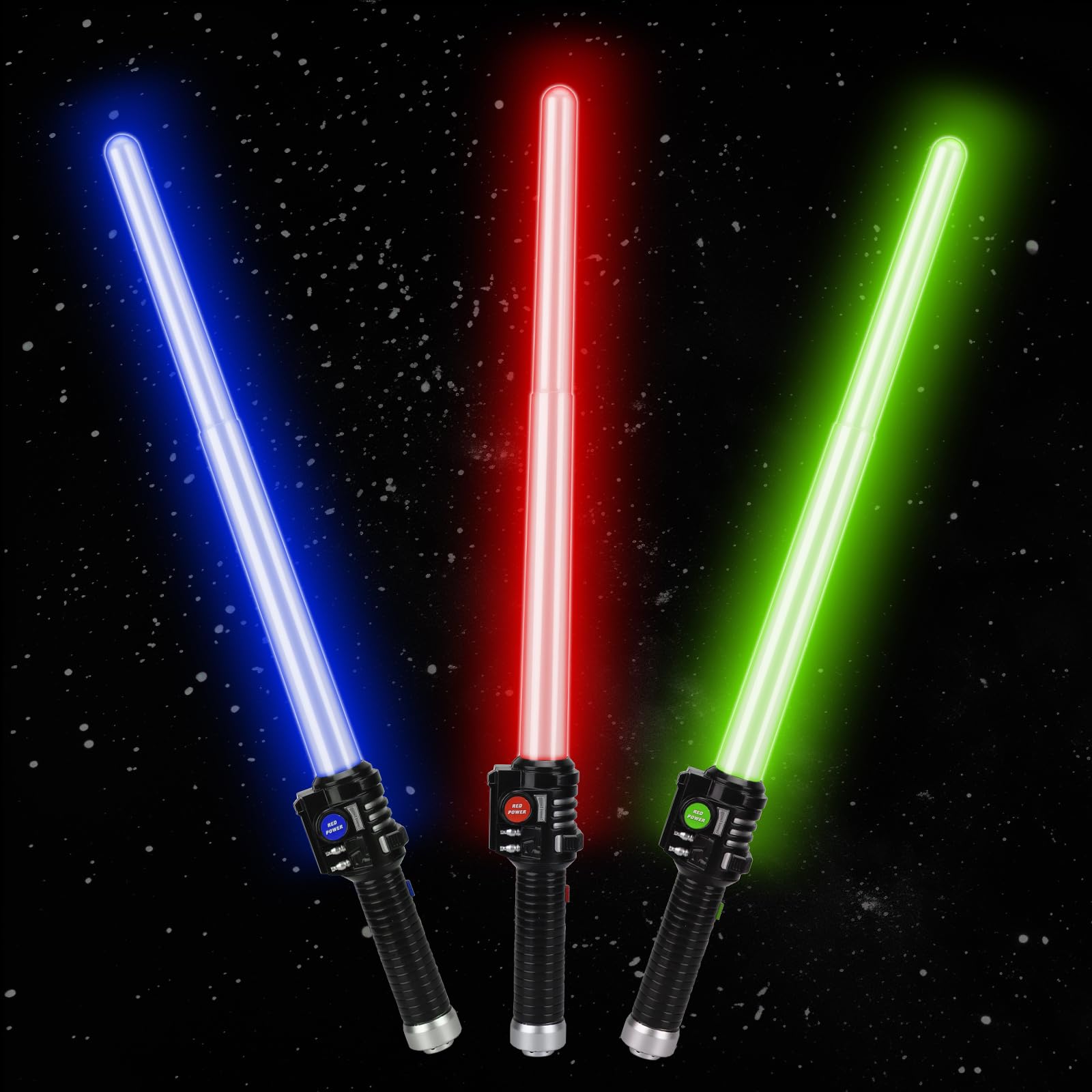 TOY Life light up saber red extendable for imaginative space battles