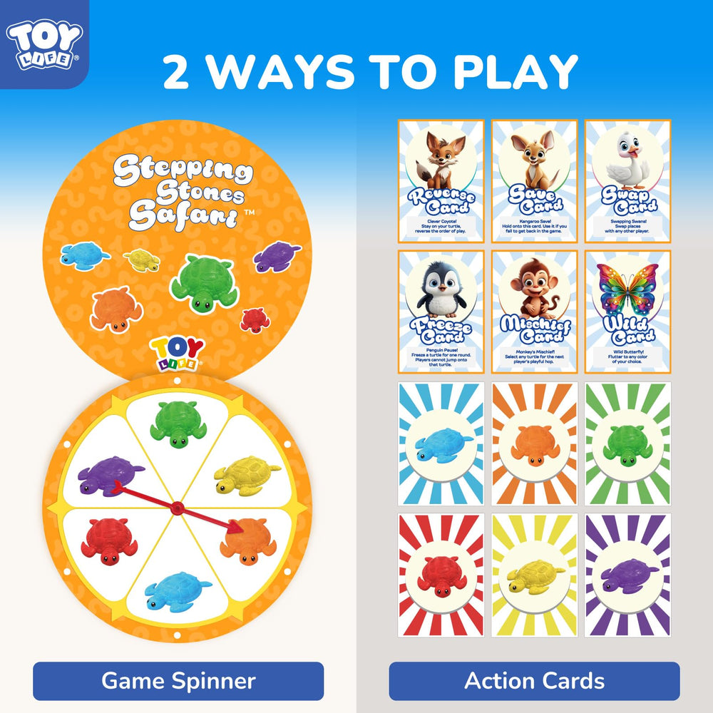 TOY Life lightweight stackable tiles for easy cleanup.