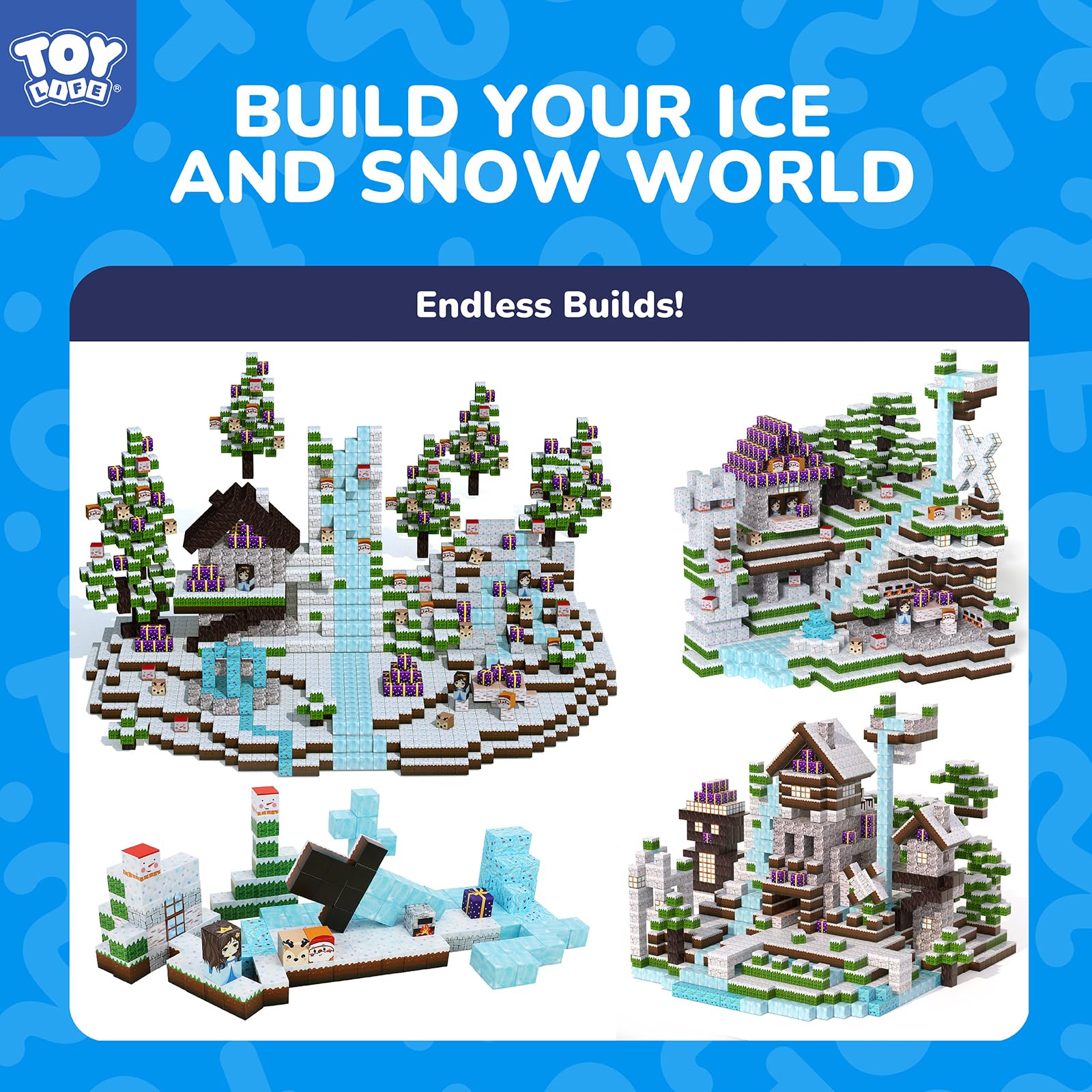 TOY Life magnetic blocks princess-castle-detailed inspires magical storytelling