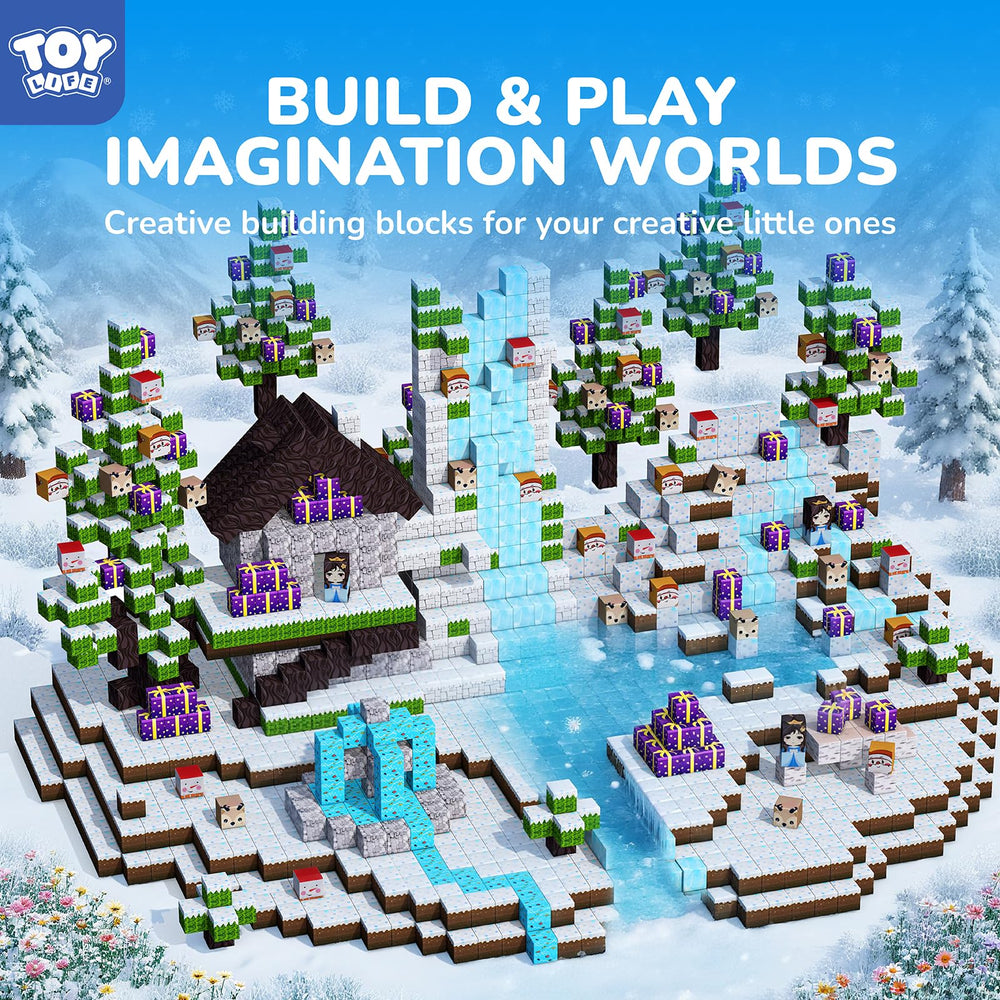 TOY Life magnetic blocks knight princess adventure demonstrates collaborative storytelling