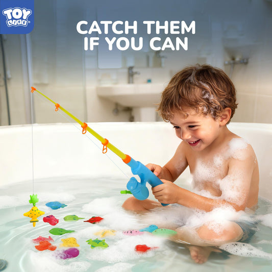 TOY Life magnetic fishing rods for multiplayer fun and cooperative play.