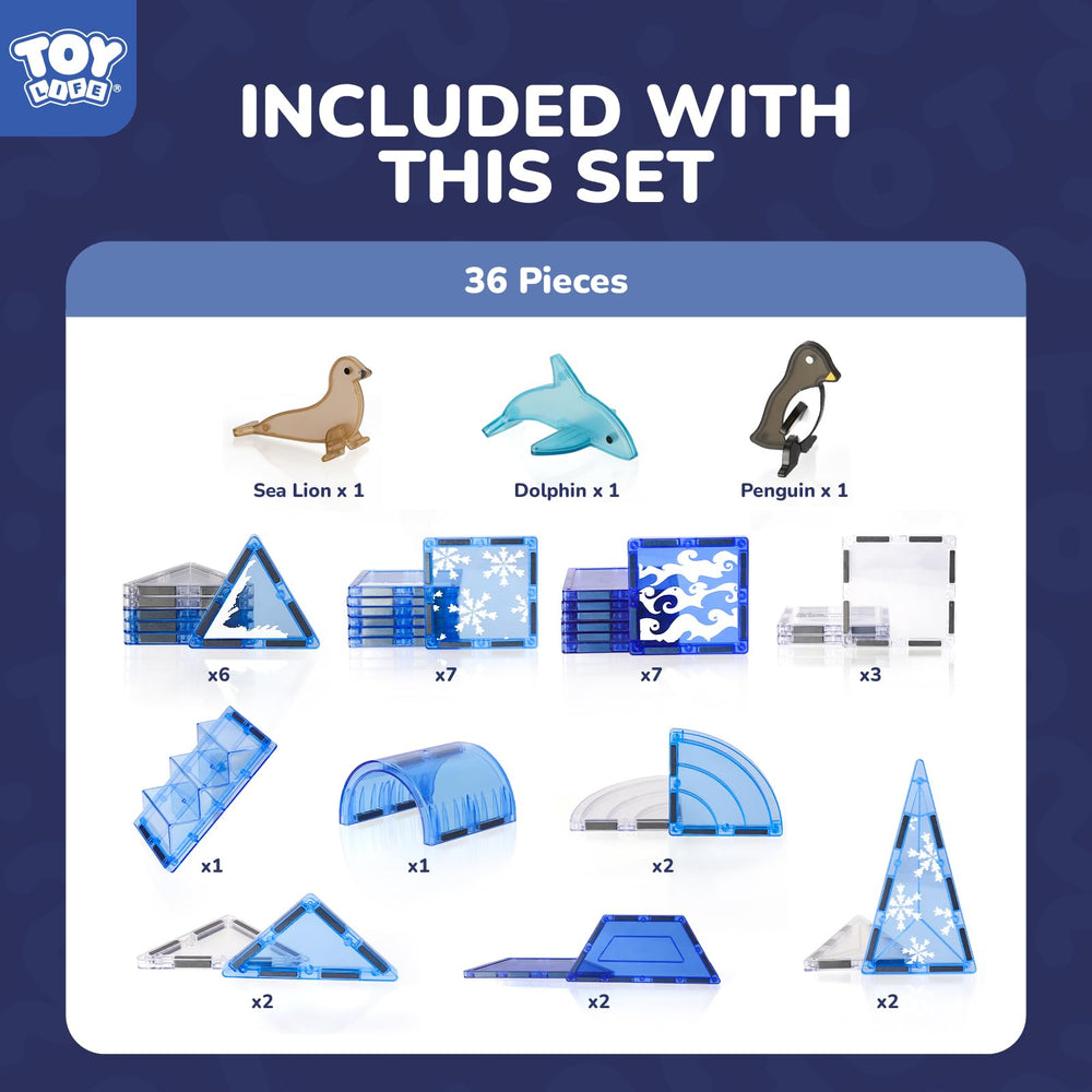TOY Life open-ended play image invites kids to design endless Arctic habitats.
