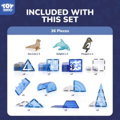 TOY Life open-ended play image invites kids to design endless Arctic habitats.