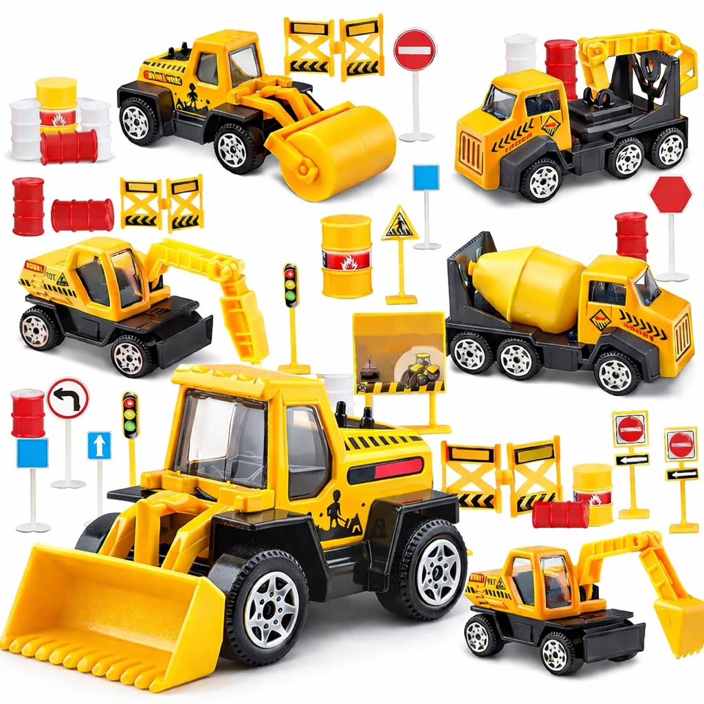 TOY Life mini-truck cake topper for party decor and imaginative play