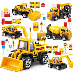 TOY Life mini-truck cake topper for party decor and imaginative play