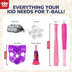 TOY Life non-slip bat handle keeps small hands comfortable.