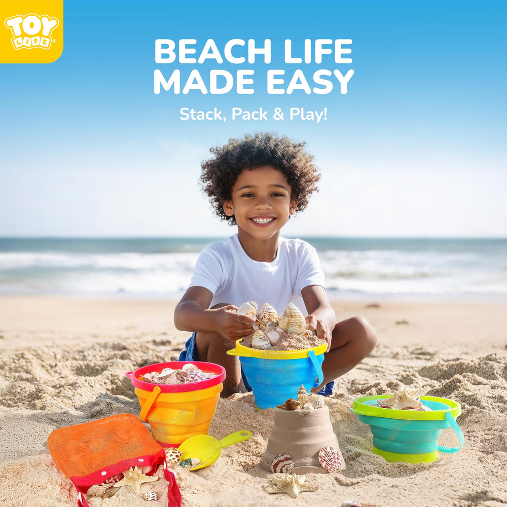 TOY Life non-toxic materials ensure safe, durable beach play.
