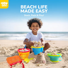 TOY Life non-toxic materials ensure safe, durable beach play.