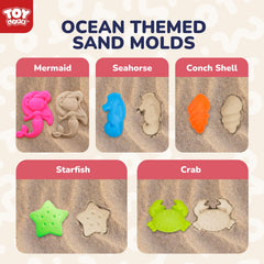 TOY Life sand activity kit promotes cooperative play and fine motor skills