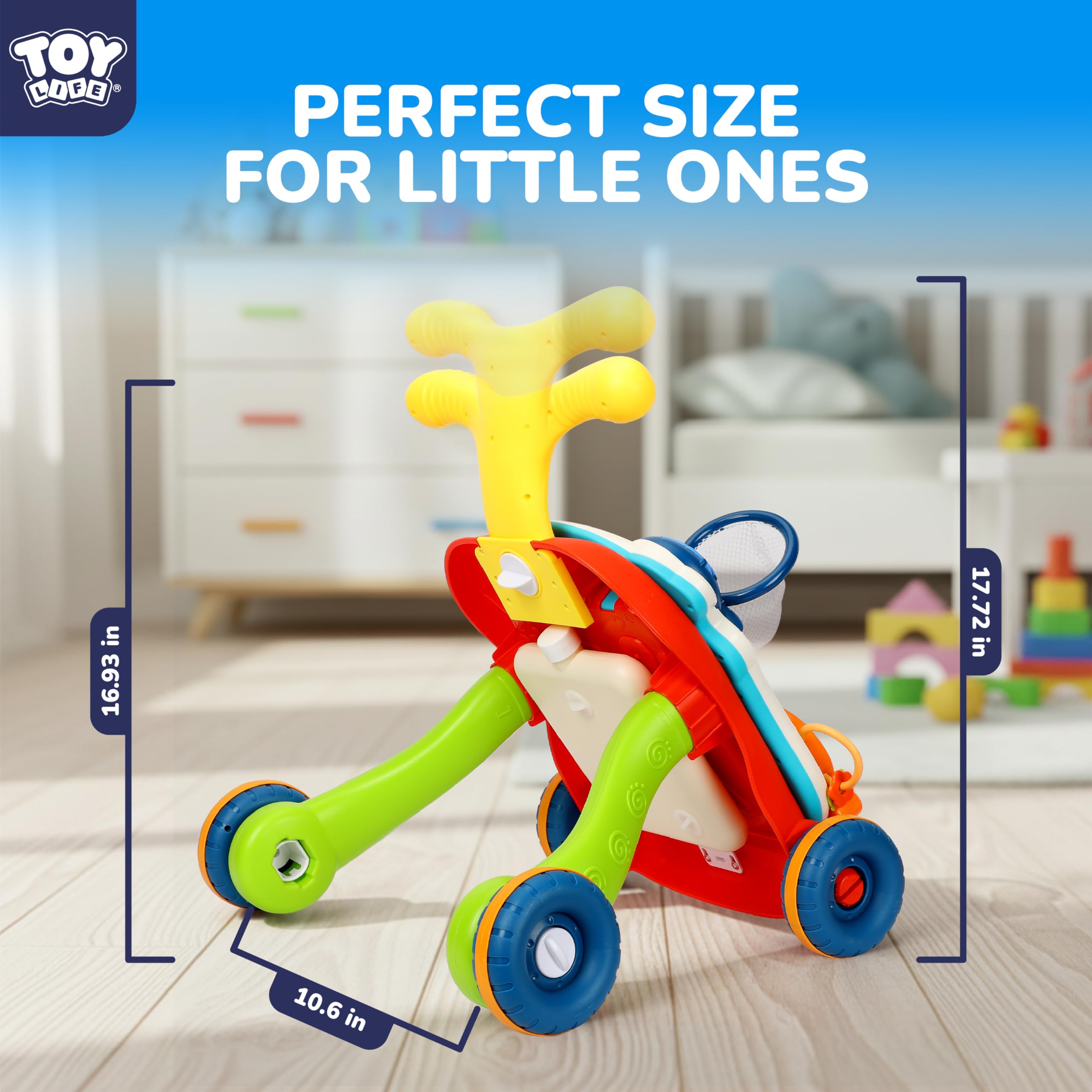 TOY Life sit to stand center supports early walking confidence