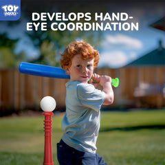 TOY Life Tball Set glove provides a complete fielding practice for kids.