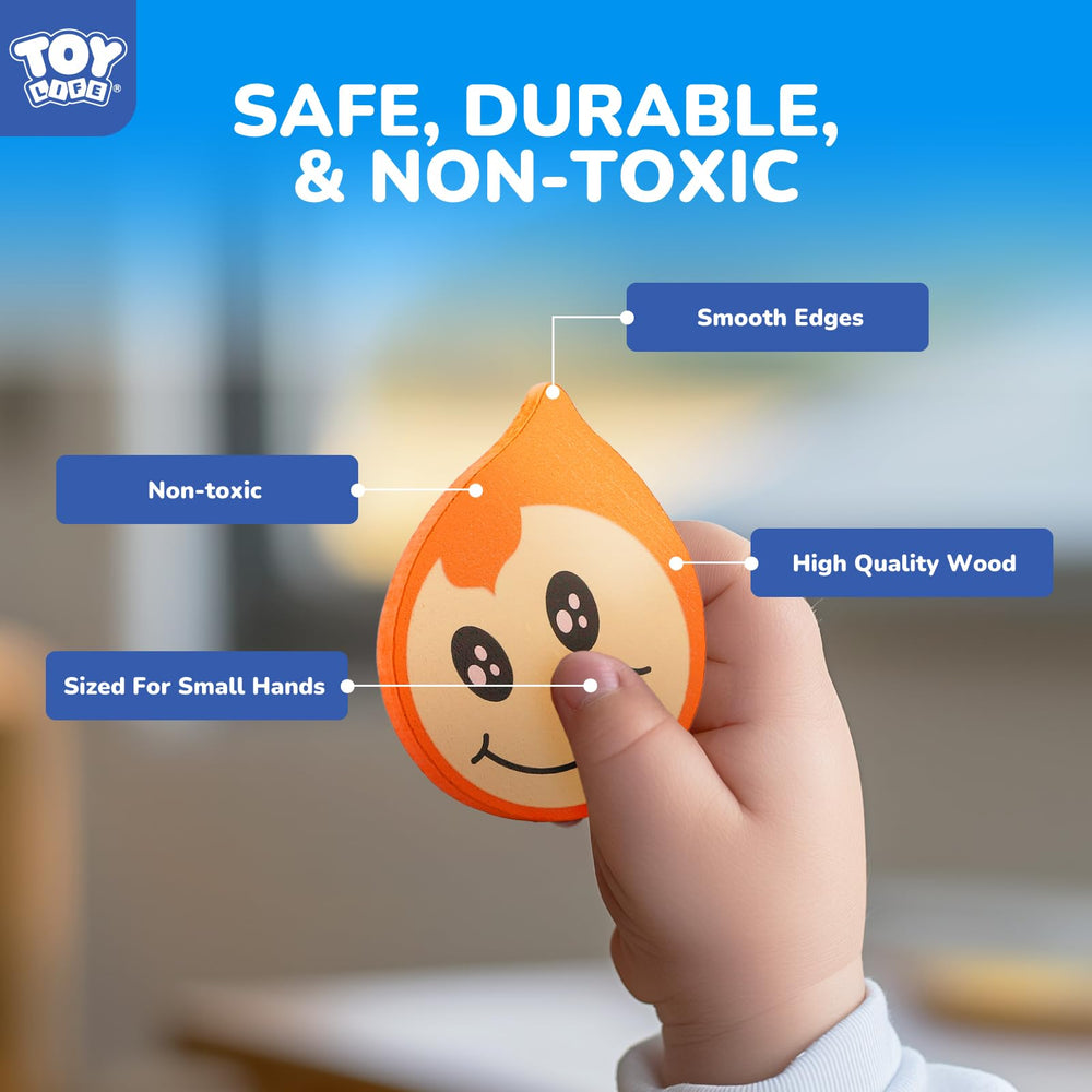 TOY Life bright-color puzzle images: engaging colors promote focus and visual learning