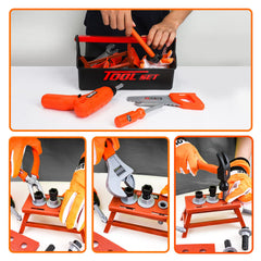 TOY Life tools and gloves set emphasizing durable construction and safety.