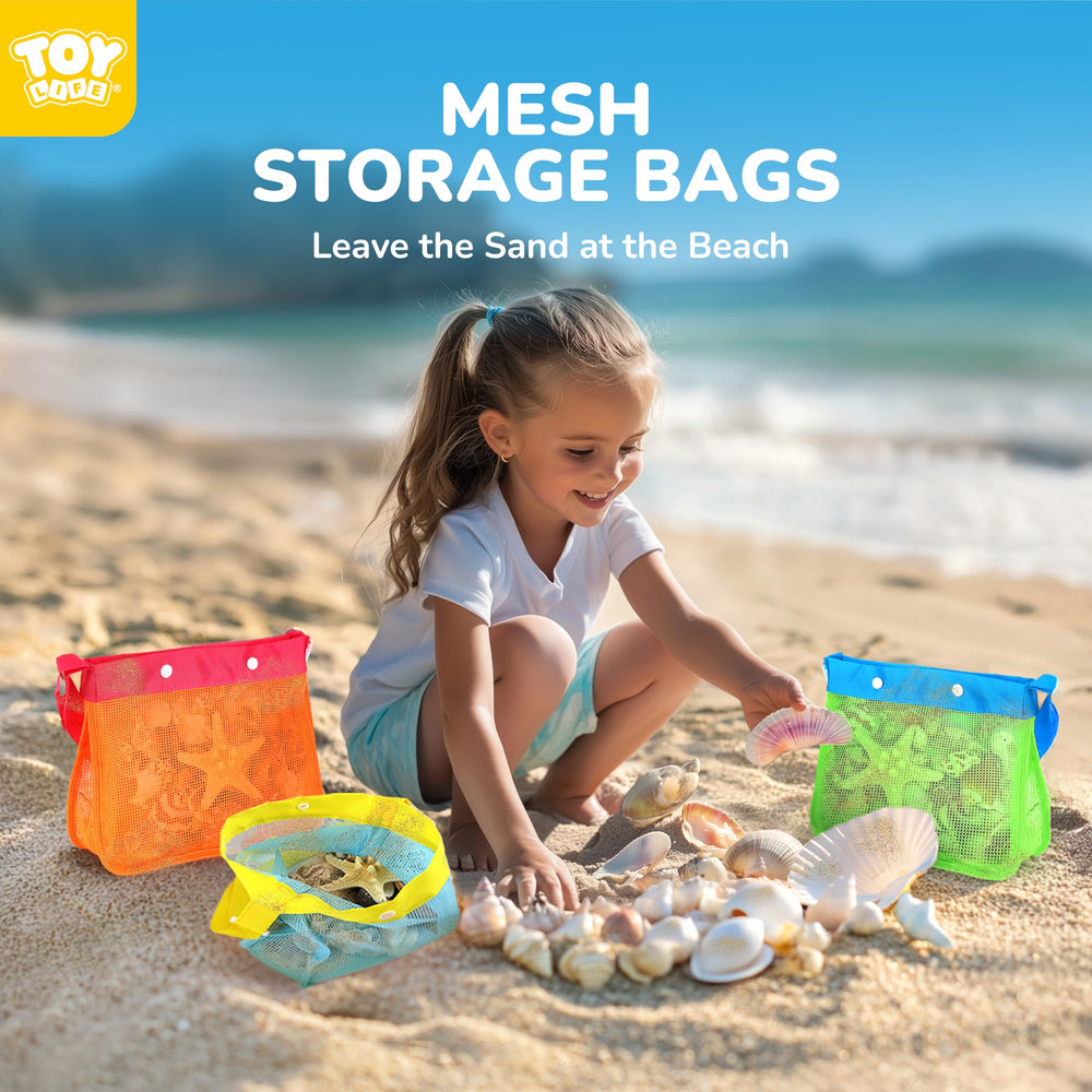TOY Life travel sand toy set in a compact carry case.
