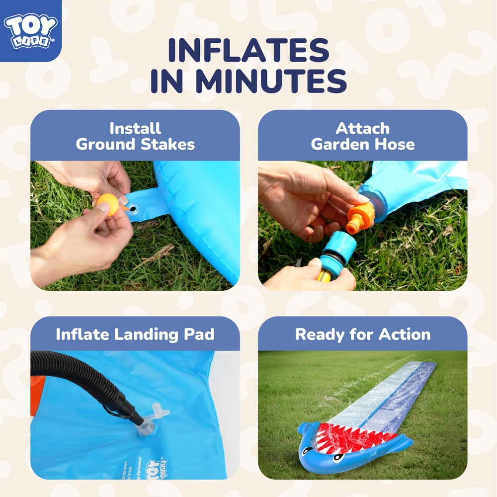 TOY Life two bodyboards included for extra water play